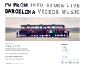 I'm From Barcelona Official Website