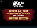 Heavy Montreal Official Website